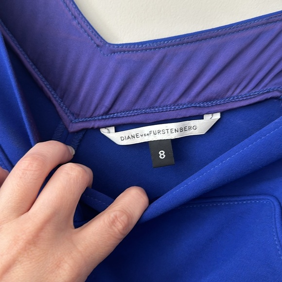 Diane Von Furstenberg cobalt blue dress - Picture 4 of 4